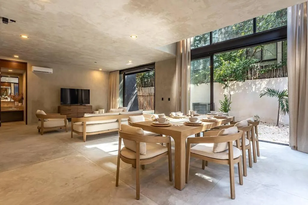Villa De Lujo 5 Hab, Aldea Zama, Seguridad 툴룸