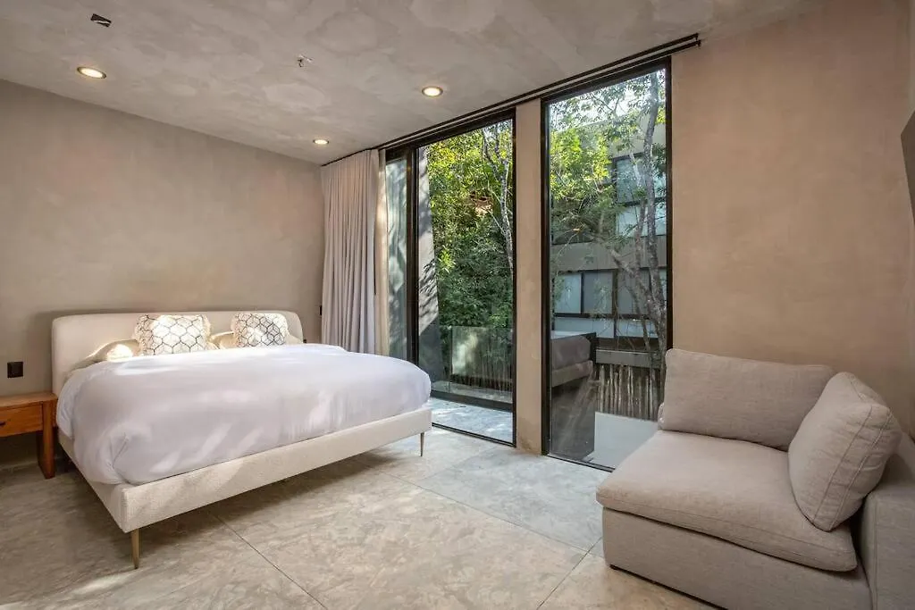 Villa De Lujo 5 Hab, Aldea Zama, Seguridad 툴룸