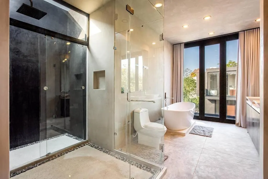 Villa De Lujo 5 Hab, Aldea Zama, Seguridad 툴룸
